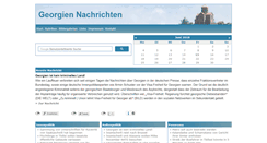 Desktop Screenshot of georgien-nachrichten.de