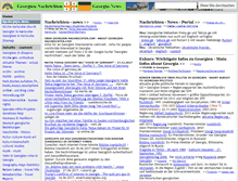 Tablet Screenshot of georgien-nachrichten.com